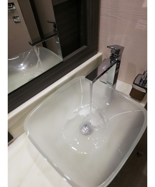 Sink crystal exta clear White - 