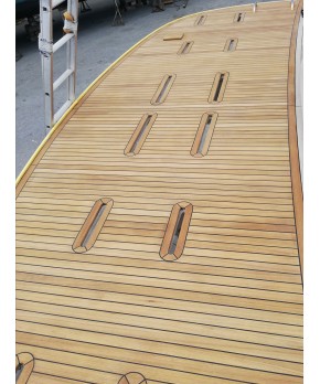 Platform masif teak