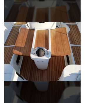 Table  teak & plywood folder