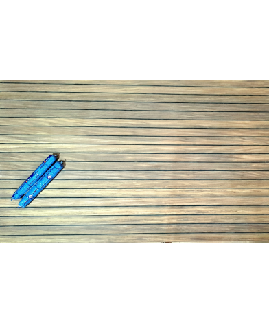 Panel teak
